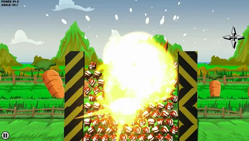 Скриншот 5 — Angry Bunnies: Colossal Carrot