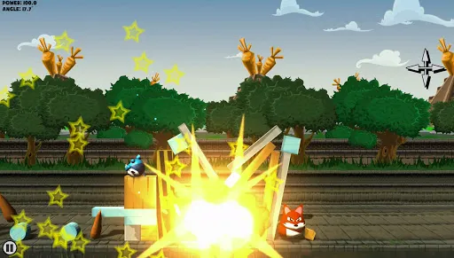 Скриншот 7 — Angry Bunnies: Colossal Carrot