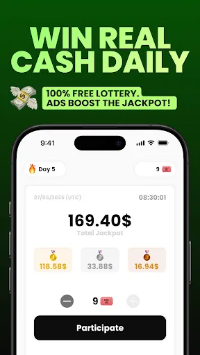 Скриншот 1 — Lotely: Earn Money & Cash App