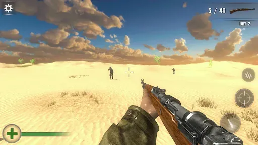 Скриншот 3 — Desert 1943 - WWII shooter