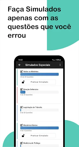 Скриншот 3 — Simulado Prova CNH
