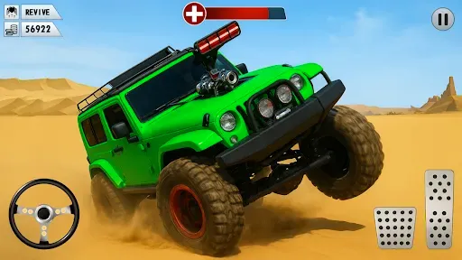 Скриншот 3 — Desert Car Driving Simulator