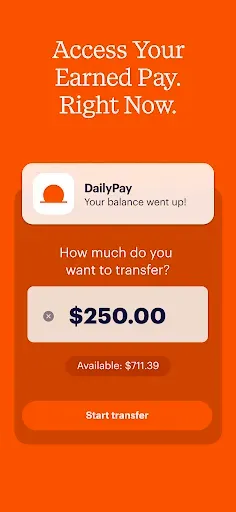 Скриншот 1 — DailyPay On-Demand Pay