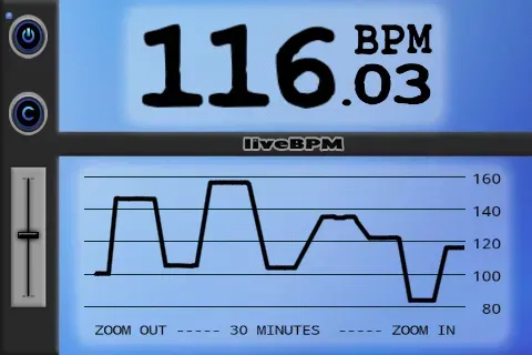 Скриншот 3 — liveBPM - Beat Detector