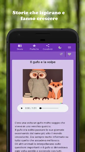 Скриншот 3 — Fiabe per Bambini – Fabulio