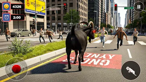 Скриншот 3 — Angry Goat Animal Simulator 3d