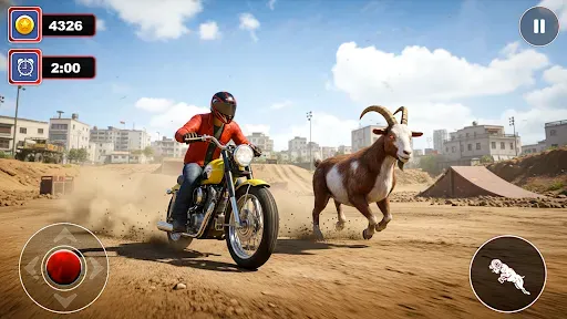 Скриншот 4 — Angry Goat Animal Simulator 3d