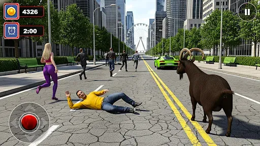 Скриншот 5 — Angry Goat Animal Simulator 3d
