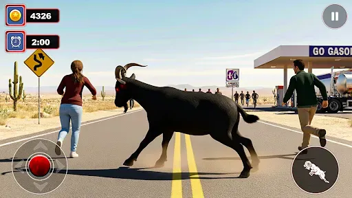 Скриншот 6 — Angry Goat Animal Simulator 3d