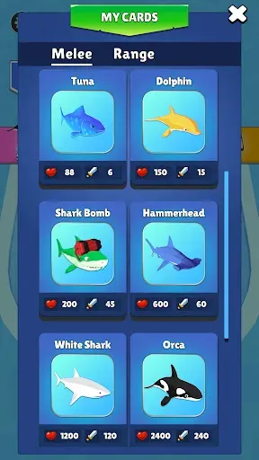 Скриншот 6 — Merge Sharks