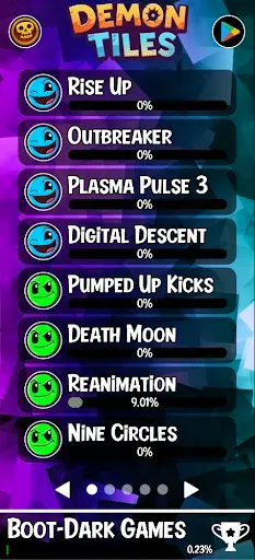 Скриншот 5 — Demon Tiles Geometry Songs 2.2