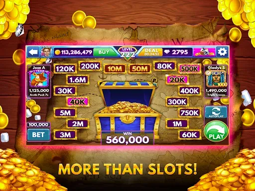 Скриншот 2 — Diamond Sky Casino: Slot Games