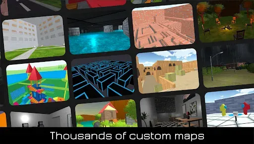 Скриншот 2 — Nextbots Online: Sandbox