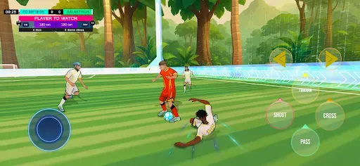 Скриншот 1 — Galaxy Soccer : 3v3 match
