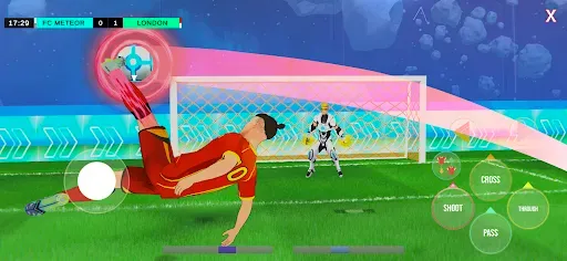 Скриншот 3 — Galaxy Soccer : 3v3 match