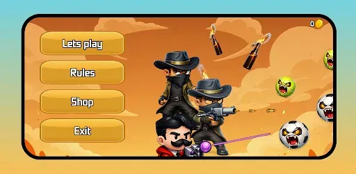 Скриншот 2 — Wild West Ball Defence
