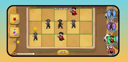 Скриншот 4 — Wild West Ball Defence