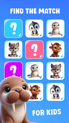 Скриншот 1 — Memory Game for kids