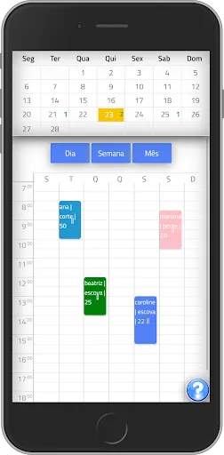 Скриншот 8 — Agenda salão de beleza