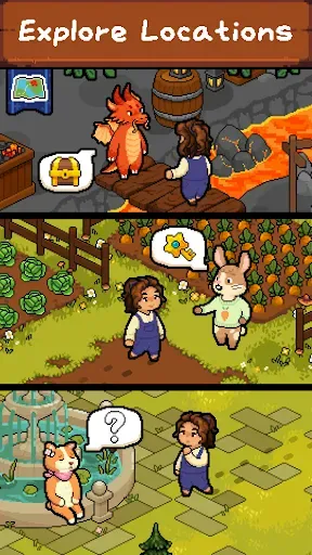 Скриншот 8 — Forest Fables: Cozy Pixel Sim