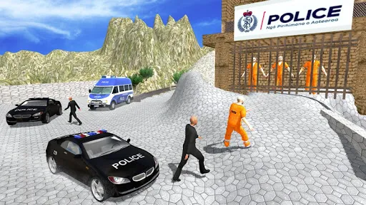 Скриншот 2 — Police Van Hill Driving Games