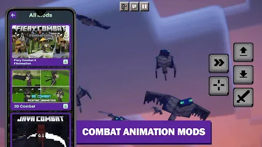 Скриншот 5 — Mob Animations Addon Minecraft