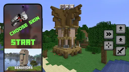 Скриншот 1 — More Structures Mods Minecraft
