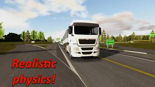 Скриншот 1 — Heavy Truck Simulator