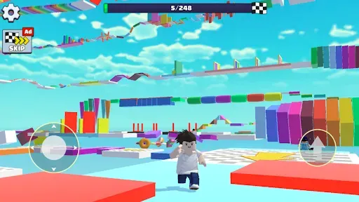 Скриншот 7 — Easy Parkour: Escape Run Obby