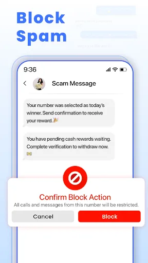 Скриншот 4 — Messenger: SMS Home Launcher