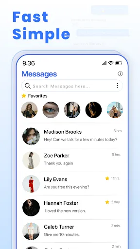 Скриншот 5 — Messenger: SMS Home Launcher