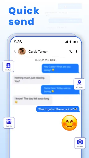 Скриншот 6 — Messenger: SMS Home Launcher