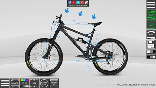 Скриншот 4 — Bike 3D Configurator