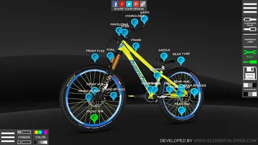 Скриншот 7 — Bike 3D Configurator