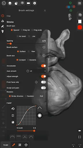 Скриншот 3 — Sculpt+