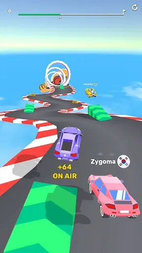 Скриншот 2 — Ramp Racing 3D — Гонки и трюки