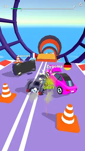 Скриншот 6 — Ramp Racing 3D — Гонки и трюки