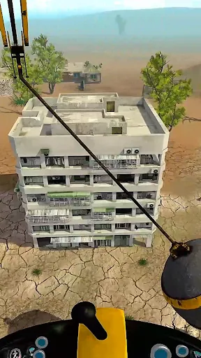 Скриншот 1 — Dozer Demolish: City Tear Down