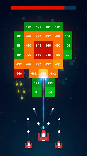 Скриншот 4 — Fire Hero 2D Шутер — Галактика