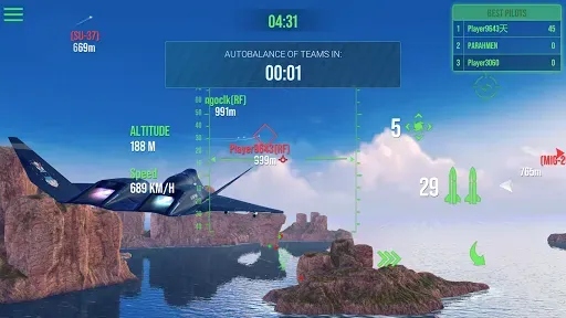 Скриншот 6 — Modern Warplanes: ПвП шутер