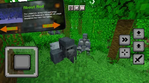 Скриншот 3 — Моды Животное Minecraft PE