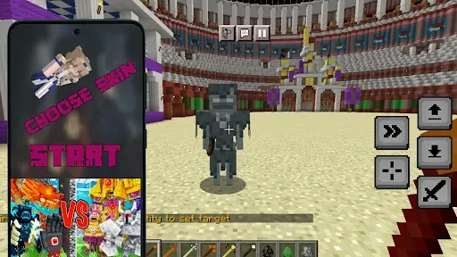 Скриншот 6 — Mob Battle Mod for Minecraft