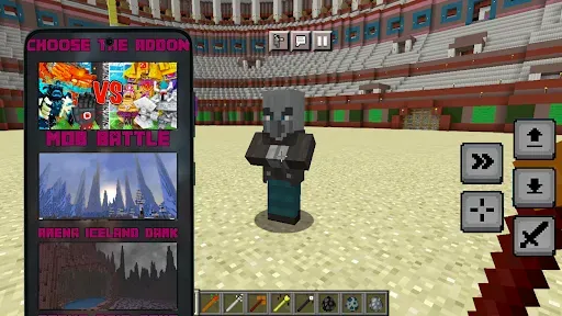 Скриншот 7 — Mob Battle Mod for Minecraft