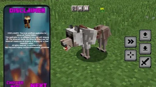 Скриншот 3 — Мод Паразиты для Minecraft PE