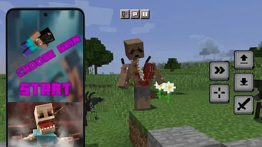 Скриншот 6 — Мод Паразиты для Minecraft PE