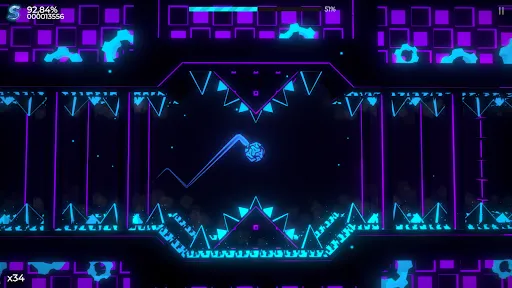 Скриншот 1 — Geometry - Drop Jump