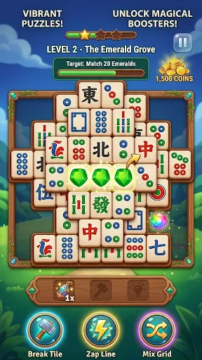 Скриншот 6 — Mahjong Solatire Zen Tile Game