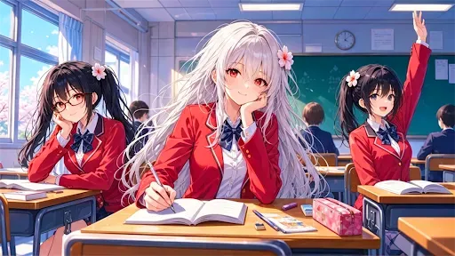 Скриншот 2 — Anime School Life: Chaos Sim