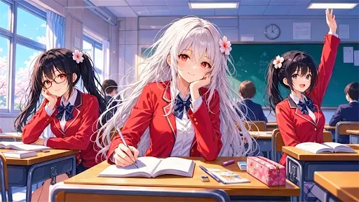Скриншот 7 — Anime School Life: Chaos Sim