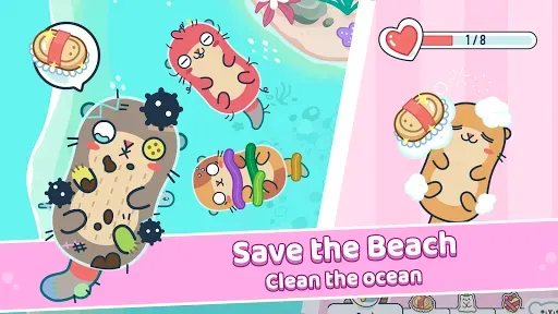 Скриншот 6 — Otter Ocean - Treasure Hunt